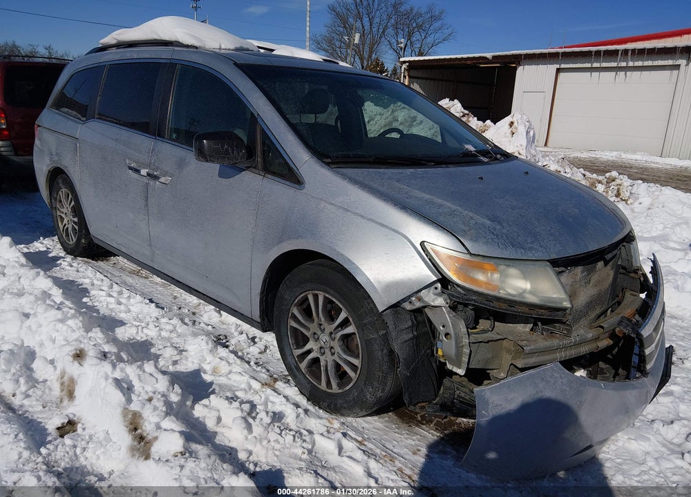 2011 HONDA ODYSSEY EX-L VIN: 5FNRL5H61BB051712