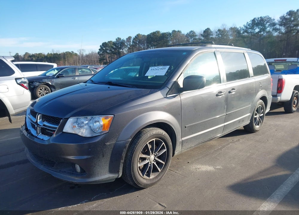 2017 DODGE GRAND CARAVAN SXT VIN: 2C4RDGCG6HR724483
