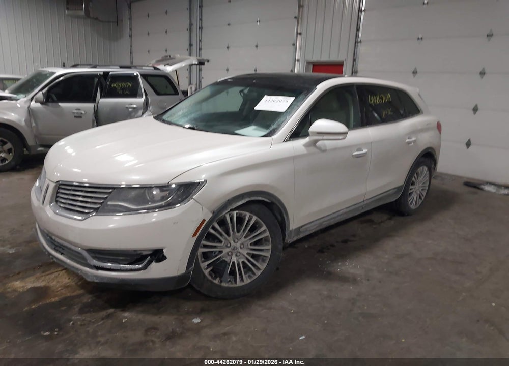 2017 LINCOLN MKX RESERV VIN: 2LMPJ8LR9HBL40505