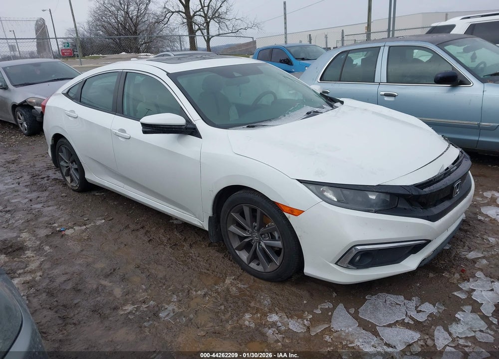 2019 HONDA CIVIC EX VIN: 19XFC1F32KE013433