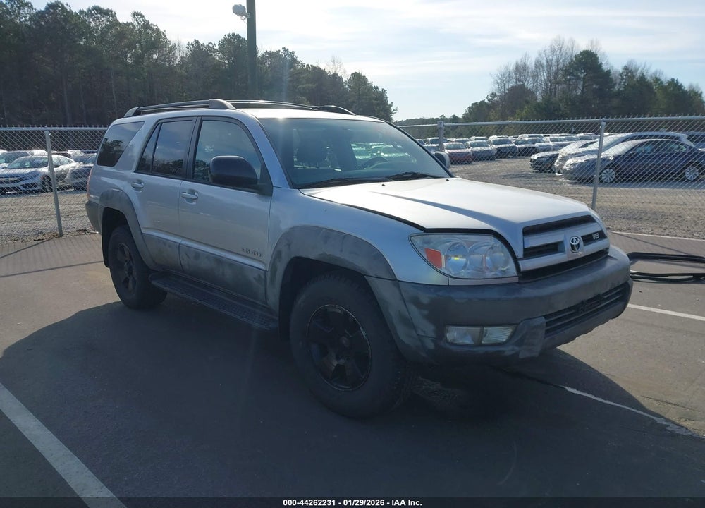 2003 TOYOTA 4RUNNER SR5 V8 VIN: JTEBT14R030001986