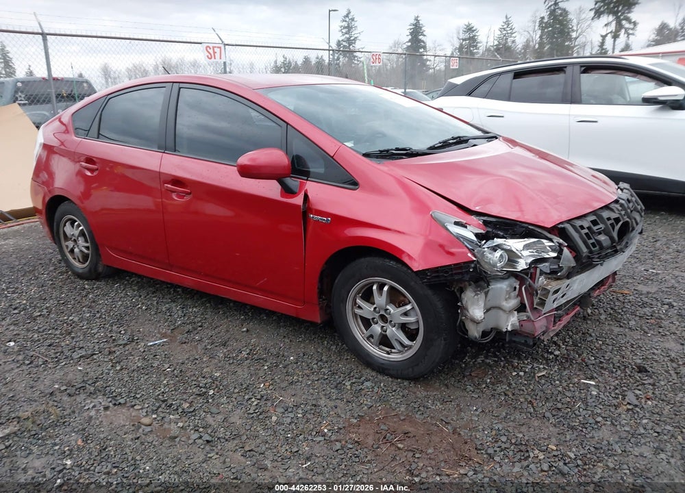 2011 TOYOTA PRIUS THREE VIN: JTDKN3DU5B0311564
