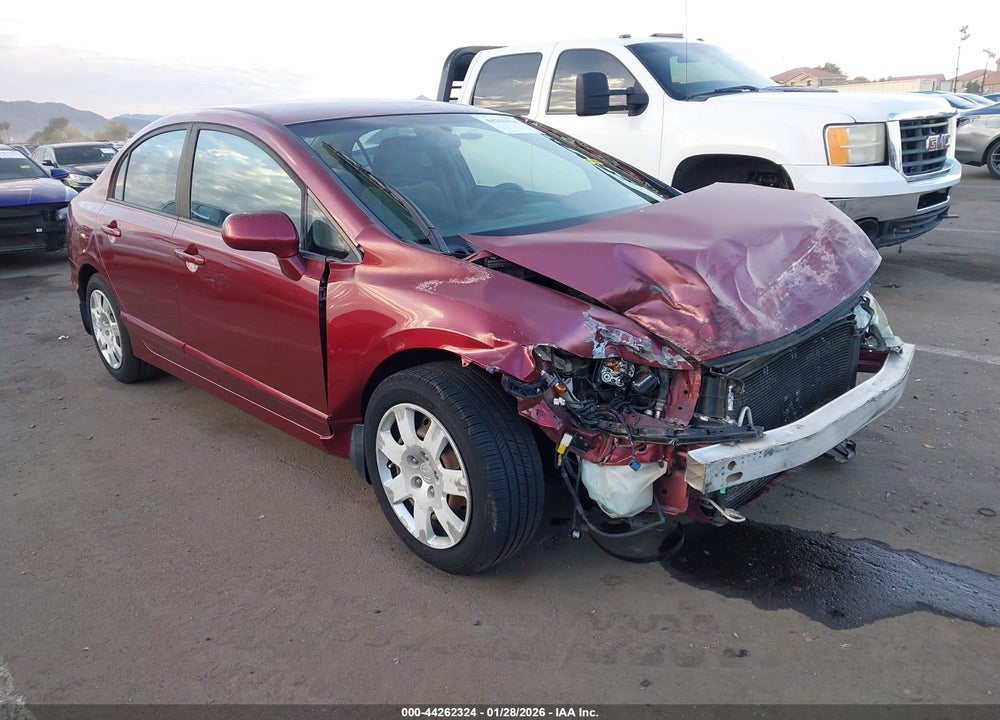 2010 HONDA CIVIC LX VIN: 19XFA1F58AE069415