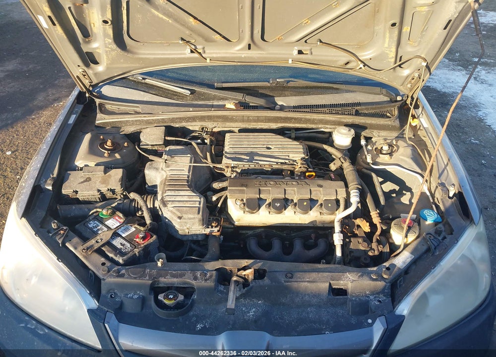 2004 HONDA CIVIC LX VIN: 2HGES16574H641609