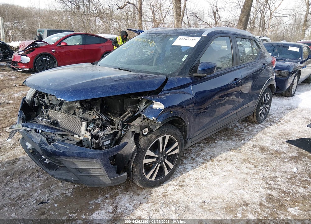 2019 NISSAN KICKS SV VIN: 3N1CP5CU6KL552244