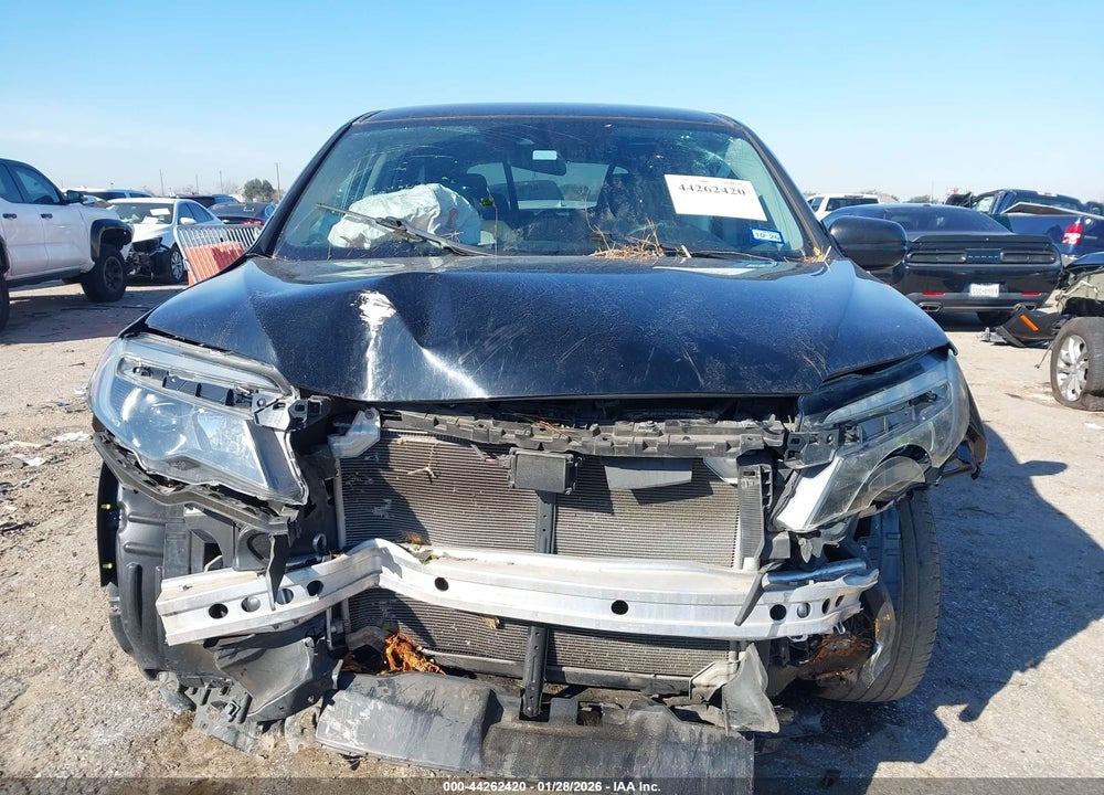2020 HONDA PILOT 2WD LX VIN: 5FNYF5H17LB022434