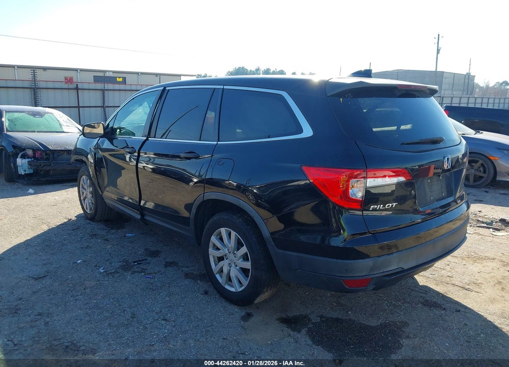 2020 HONDA PILOT 2WD LX VIN: 5FNYF5H17LB022434