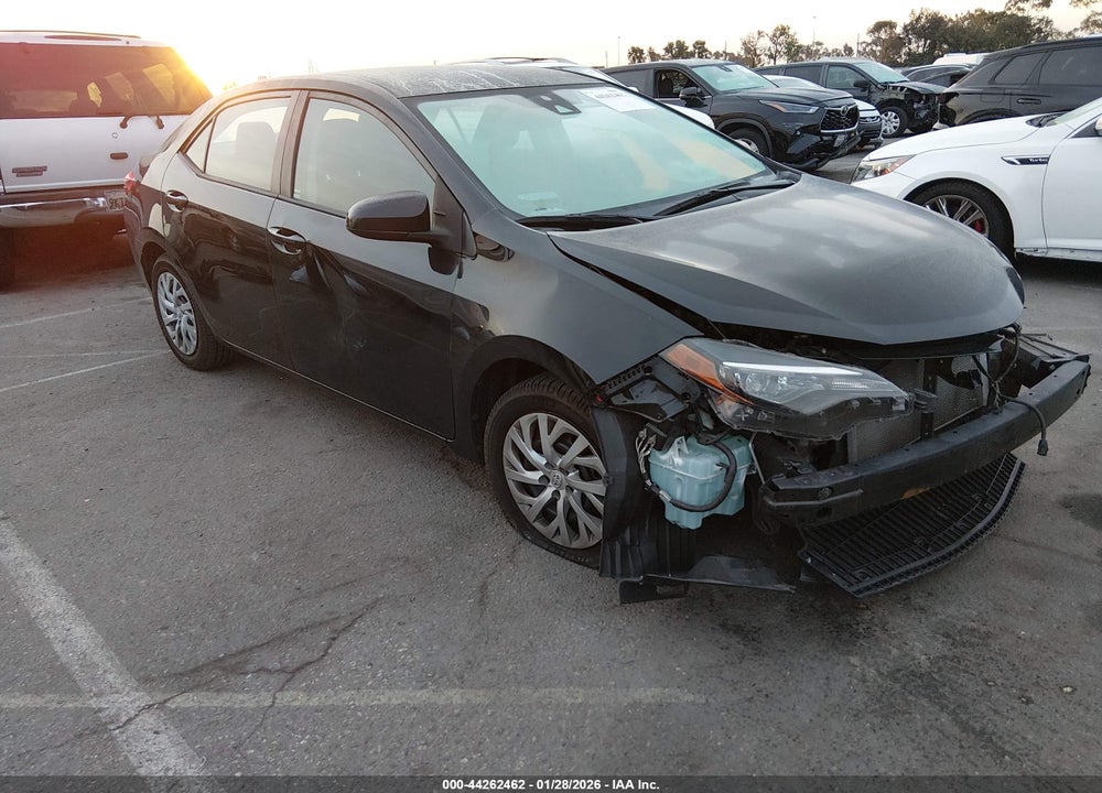 2019 TOYOTA COROLLA LE VIN: 2T1BURHE2KC156146