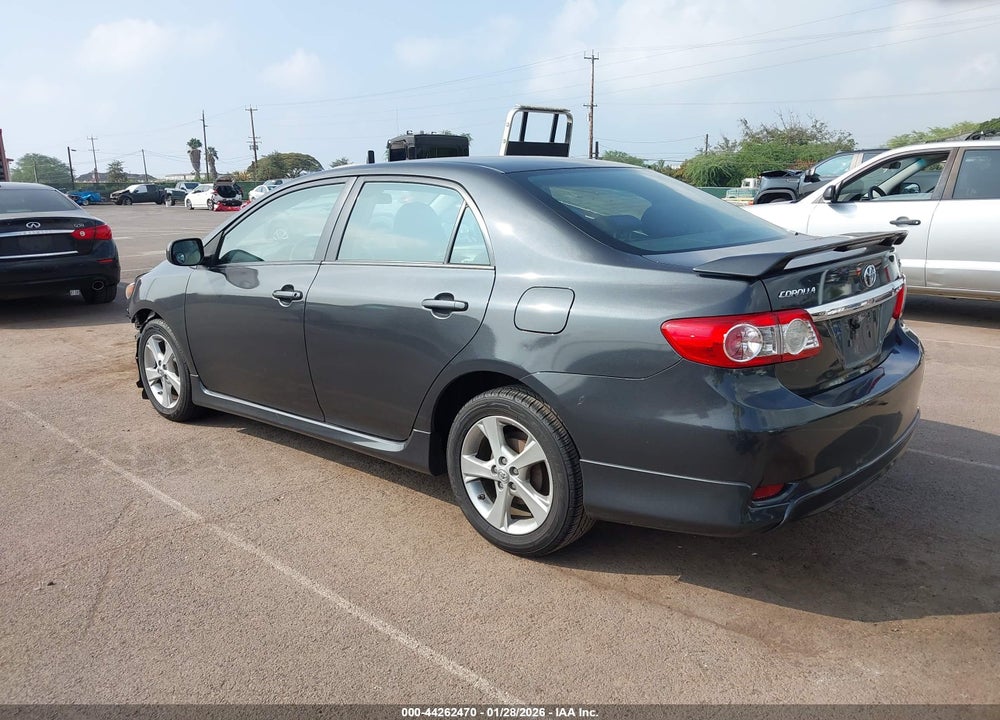 2012 TOYOTA COROLLA S VIN: 2T1BU4EE3CC781793