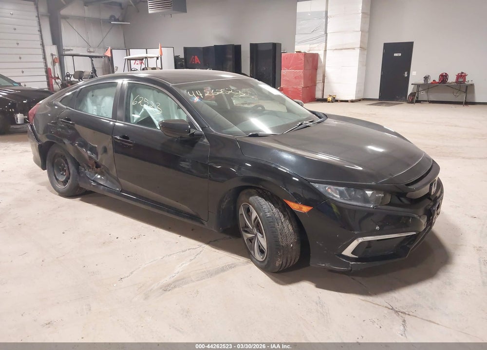 2020 HONDA CIVIC LX VIN: 2HGFC2F65LH521127