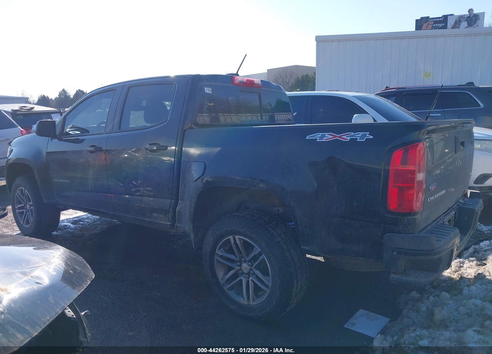 2022 CHEVROLET COLORADO VIN: 1GCGTCEN5N1127727