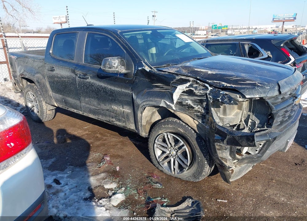 2022 CHEVROLET COLORADO VIN: 1GCGTCEN5N1127727