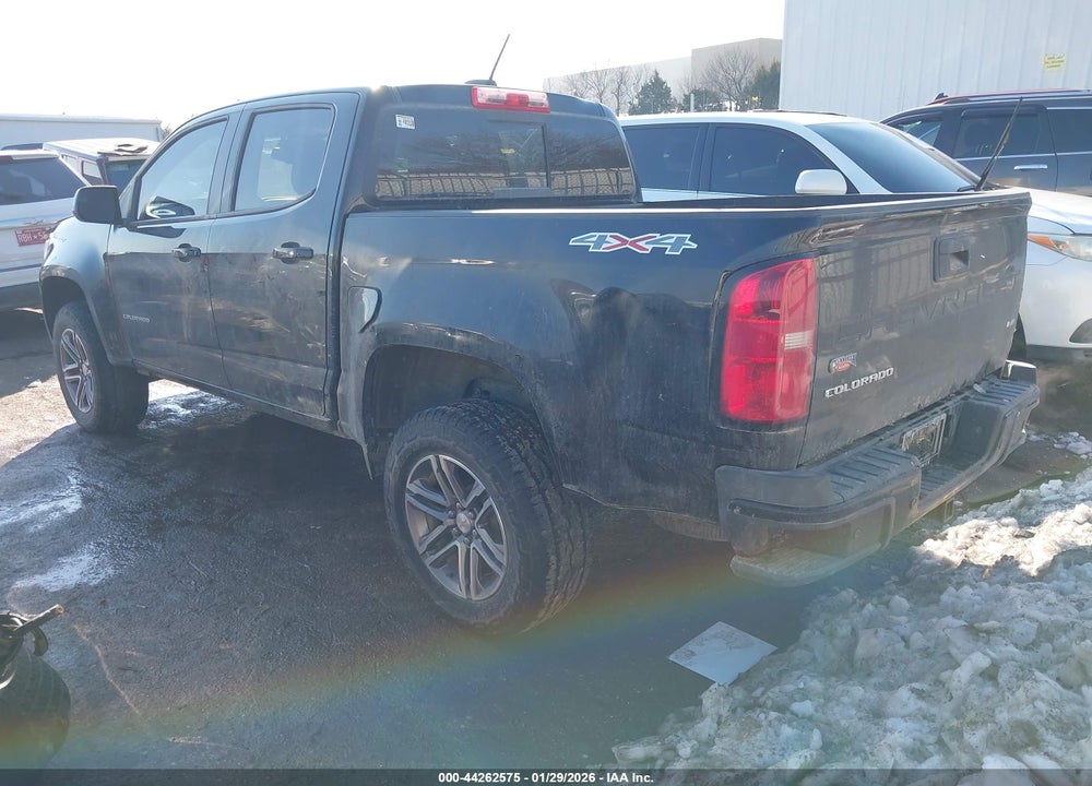 2022 CHEVROLET COLORADO VIN: 1GCGTCEN5N1127727