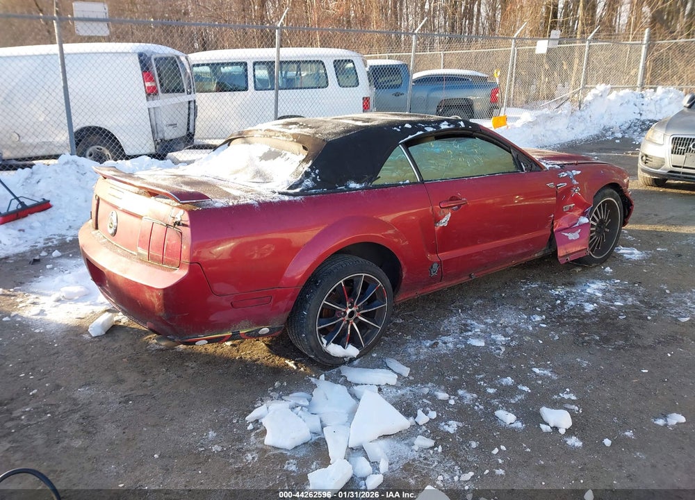 2007 FORD MUSTANG GT DELUXE/GT PREMIUM VIN: 1ZVHT85H875275973