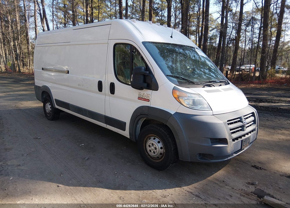 2014 RAM PROMASTER 3500 HIGH ROOF VIN: 3C6URVHD0EE122746