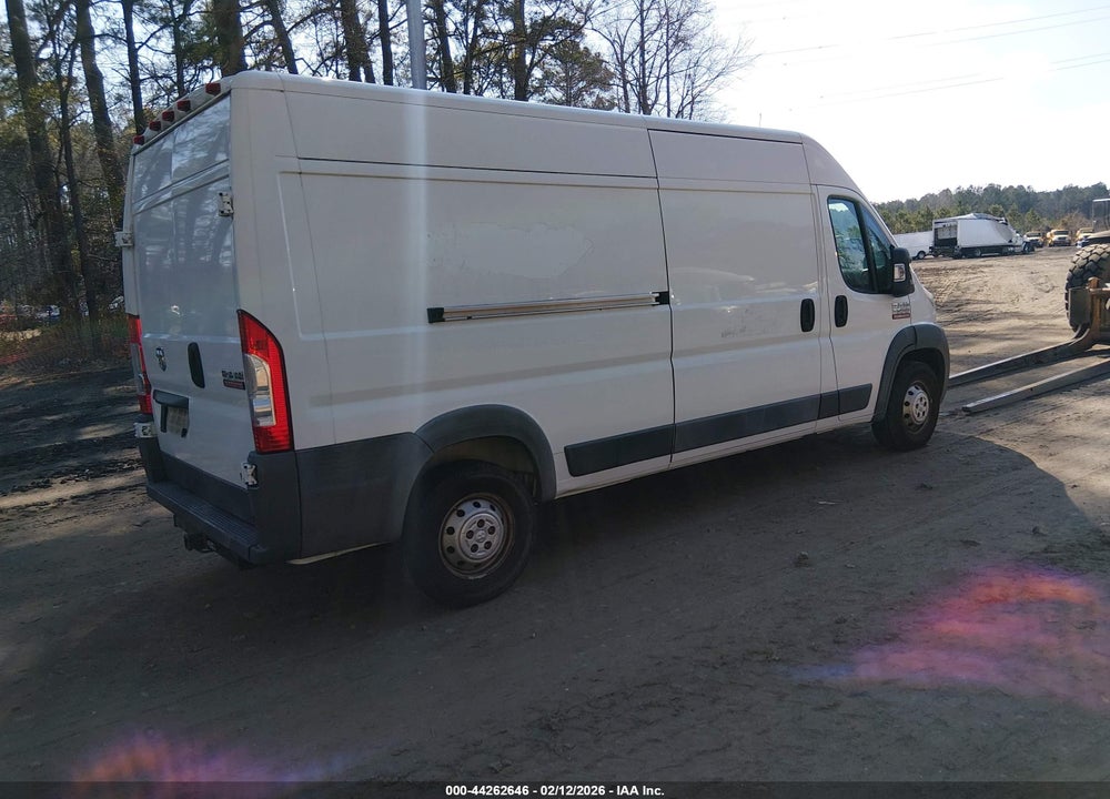 2014 RAM PROMASTER 3500 HIGH ROOF VIN: 3C6URVHD0EE122746