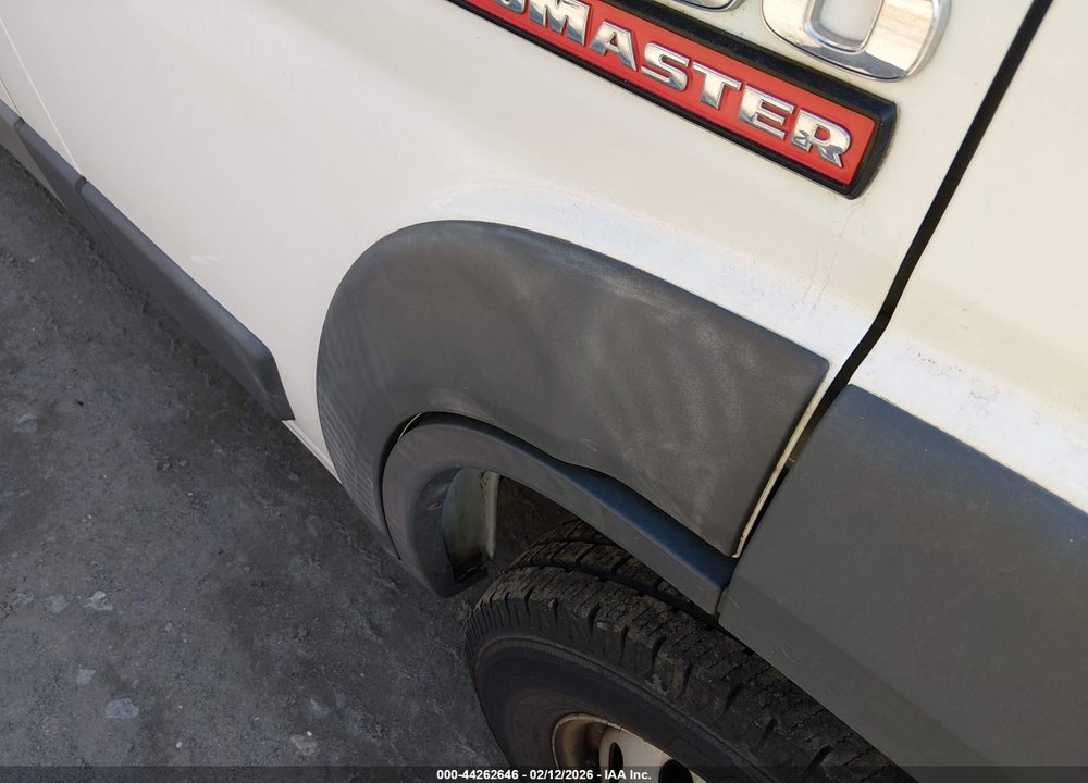 2014 RAM PROMASTER 3500 HIGH ROOF VIN: 3C6URVHD0EE122746