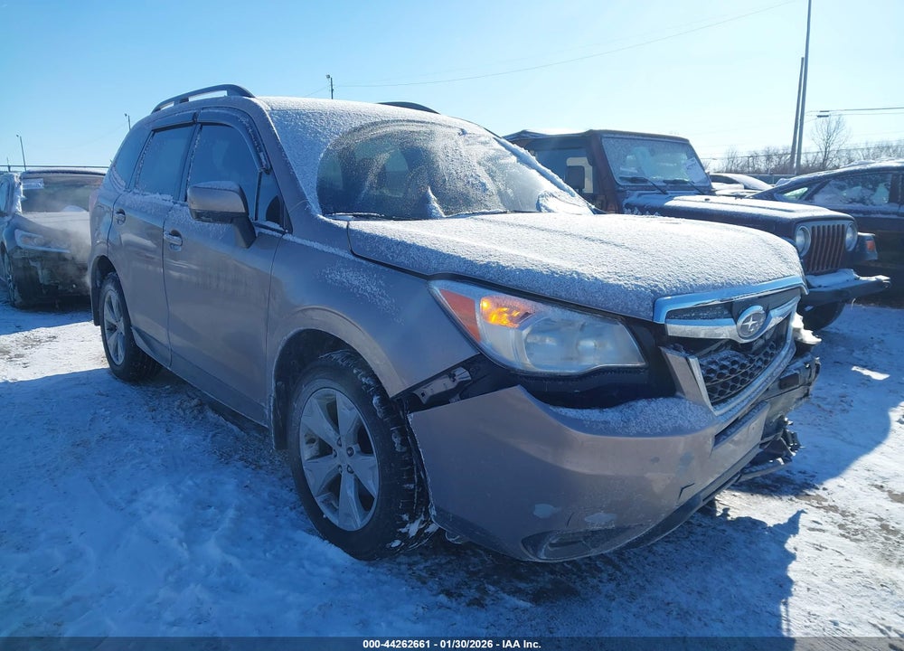 2015 SUBARU FORESTER 2.5I PREMIUM VIN: JF2SJADC4FH533903