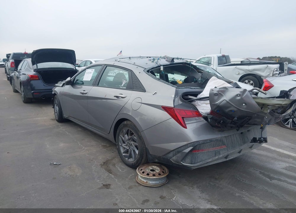 2024 HYUNDAI ELANTRA HYBRID BLUE VIN: KMHLM4DJ0RU095981