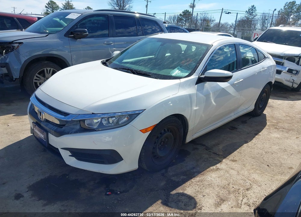 2016 HONDA CIVIC LX VIN: 19XFC2F55GE239528