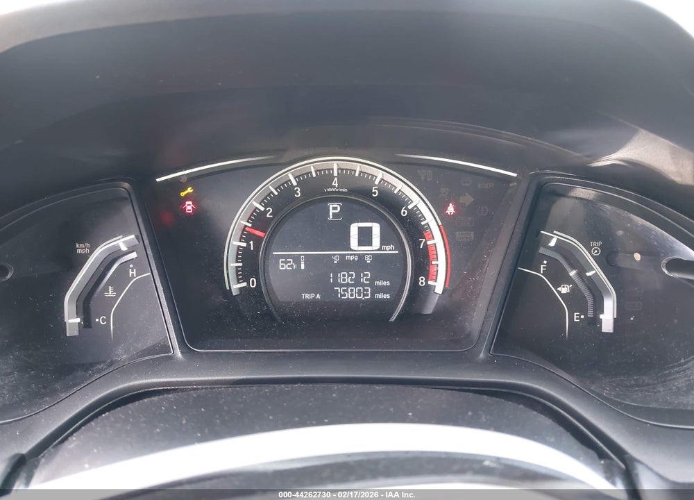 2016 HONDA CIVIC LX VIN: 19XFC2F55GE239528