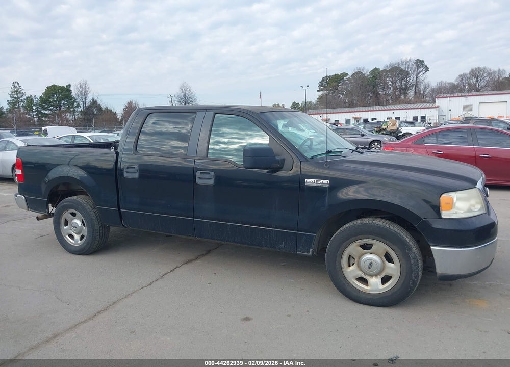 2007 FORD F150 SUPERCREW VIN: 1FTRW12W87KD06732