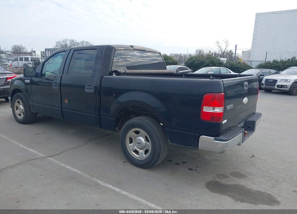 2007 FORD F150 SUPERCREW VIN: 1FTRW12W87KD06732