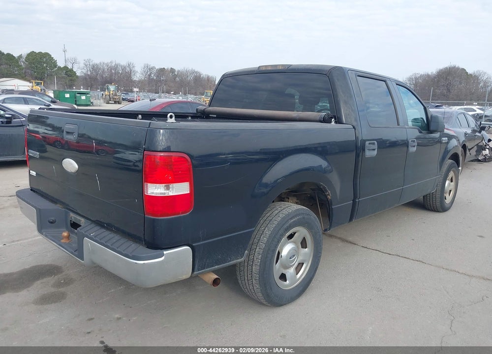2007 FORD F150 SUPERCREW VIN: 1FTRW12W87KD06732