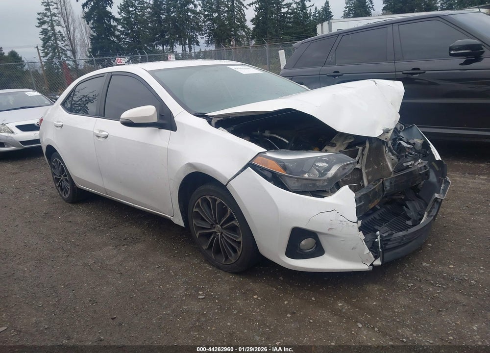 2016 TOYOTA COROLLA S PLUS VIN: 5YFBURHEXGP404859