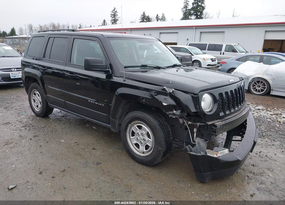 2016 JEEP PATRIOT SPORT VIN: 1C4NJRBB9GD579644