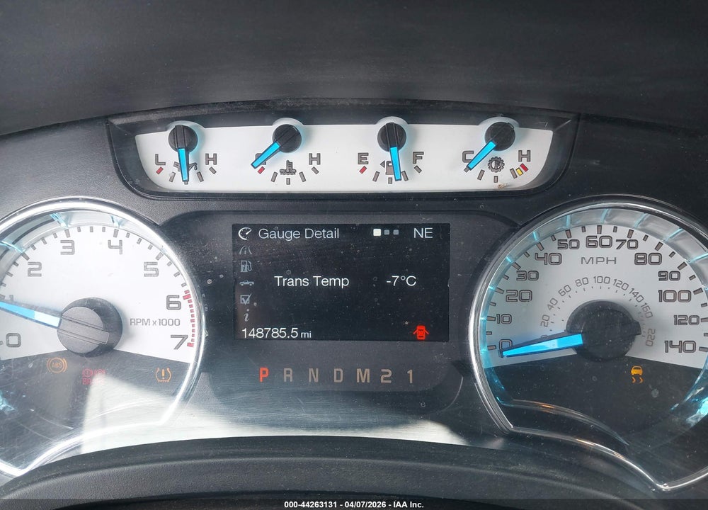 2013 FORD F-150 XLT VIN: 1FTFX1ET8DFC07429