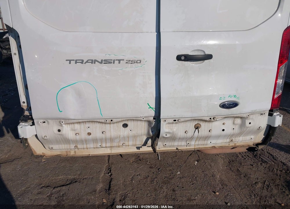 2023 FORD TRANSIT-250 CARGO VAN VIN: 1FTBR1X81PKA11832