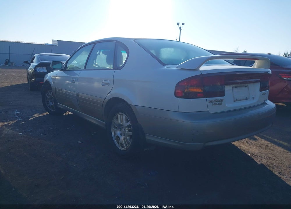 2002 SUBARU OUTBACK H6-3.0/H6-3.0 VDC VIN: 4S3BE896927212731