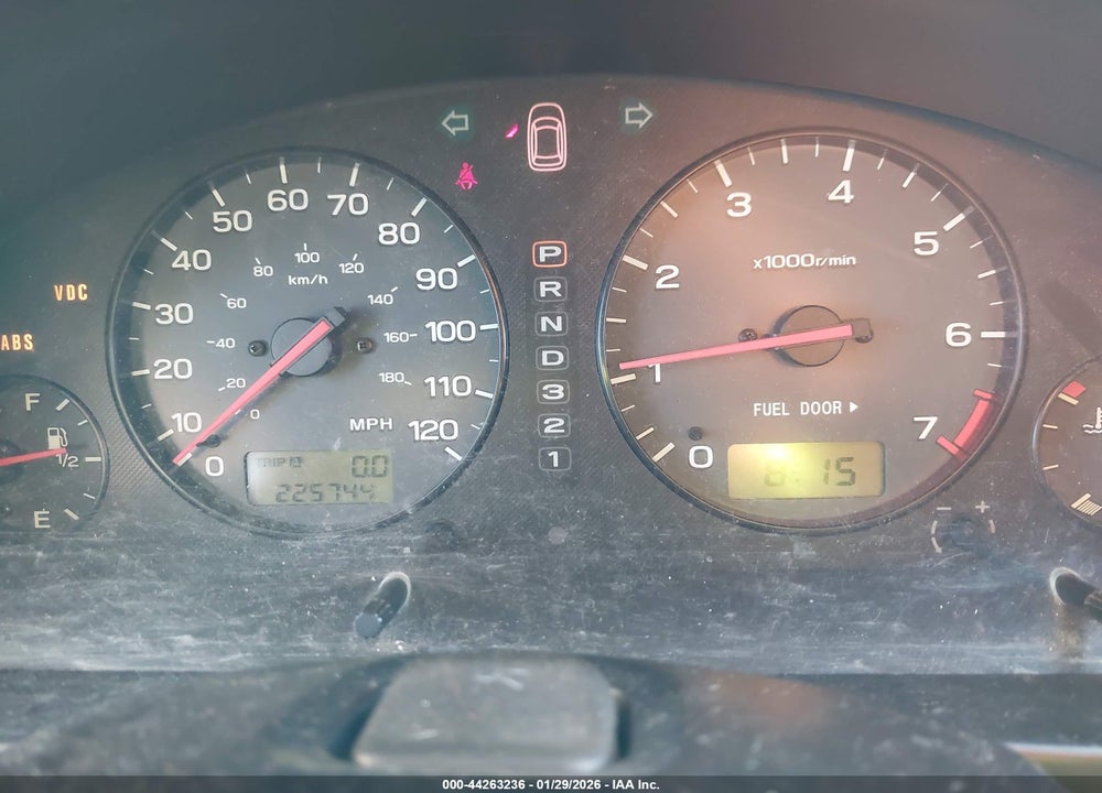 2002 SUBARU OUTBACK H6-3.0/H6-3.0 VDC VIN: 4S3BE896927212731