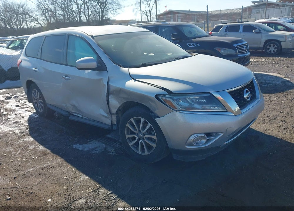 2014 NISSAN PATHFINDER S VIN: 5N1AR2MN8EC623752