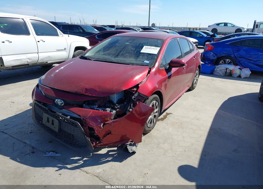 2022 TOYOTA COROLLA HYBRID LE VIN: JTDEAMDE9NJ046864