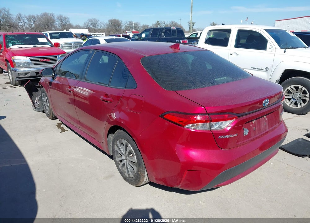 2022 TOYOTA COROLLA HYBRID LE VIN: JTDEAMDE9NJ046864