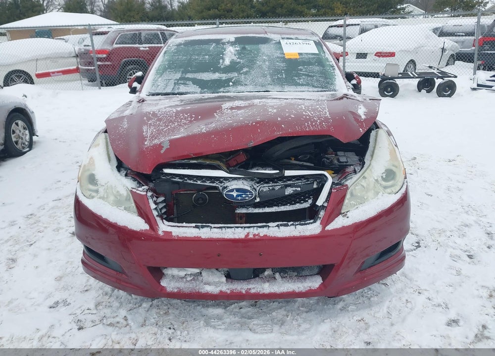 2011 SUBARU LEGACY 2.5I LIMITED VIN: 4S3BMCL64B3223285