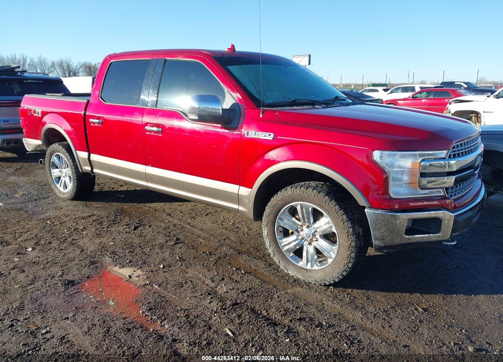 2018 FORD F-150 LARIAT VIN: 1FTEW1E52JKD53716
