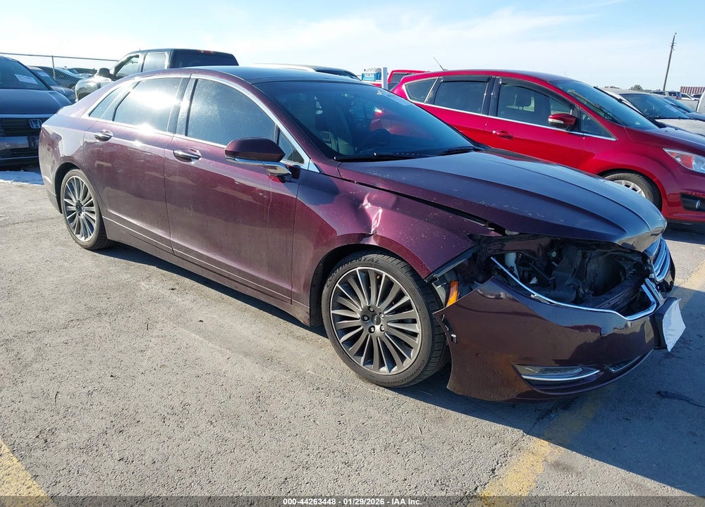 2013 LINCOLN MKZ VIN: 3LN6L2JK8DR806294