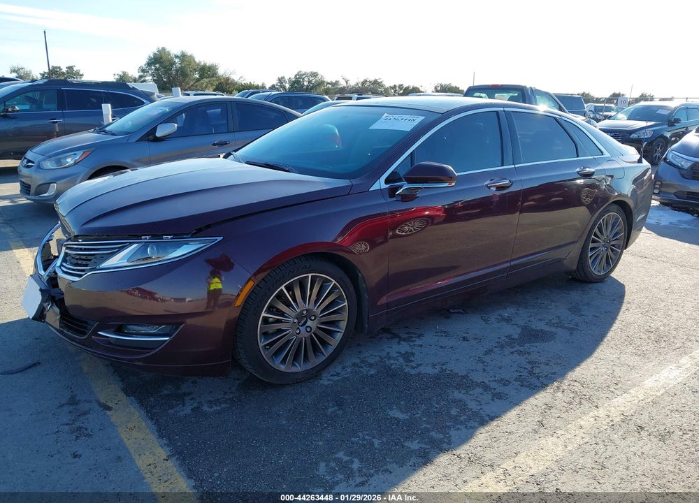 2013 LINCOLN MKZ VIN: 3LN6L2JK8DR806294