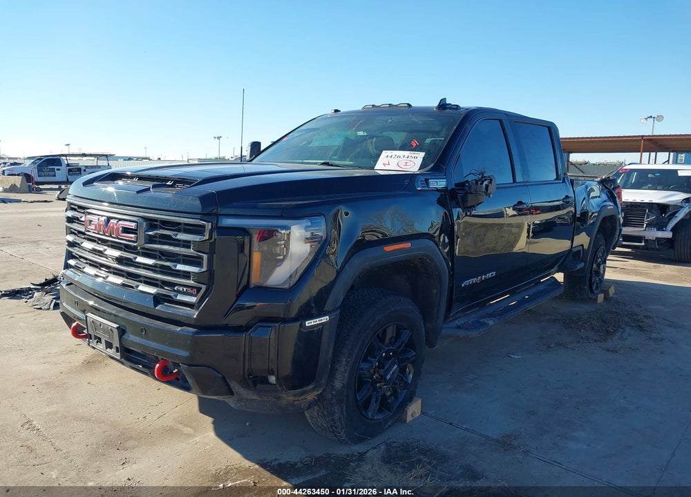 2025 GMC SIERRA 2500HD 4WD  STANDARD BED AT4 VIN: 1GT4UPE74SF334813