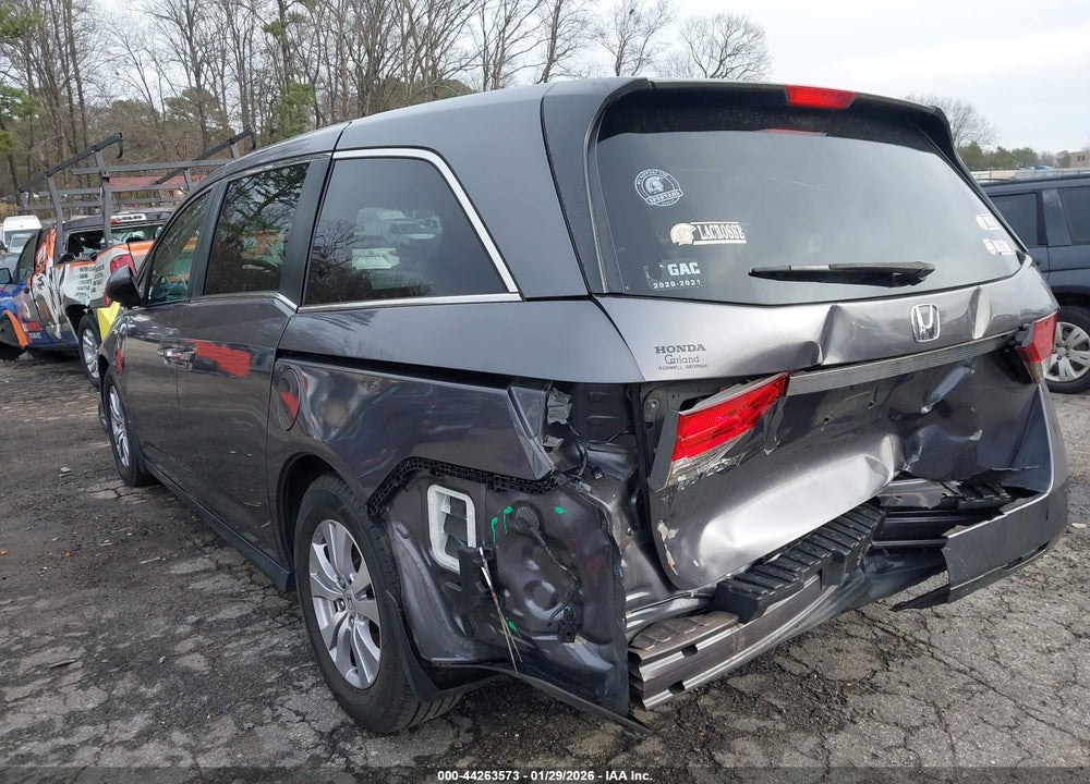 2015 HONDA ODYSSEY EX-L VIN: 5FNRL5H62FB067407