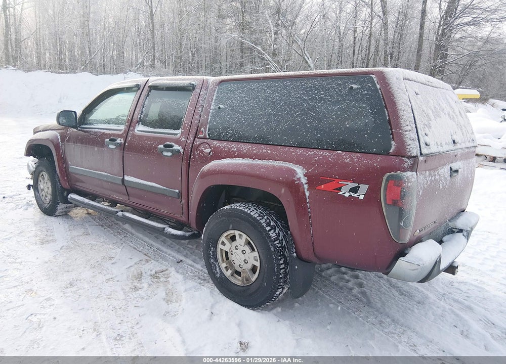 2008 CHEVROLET COLORADO LT VIN: 1GCDT43E088189480