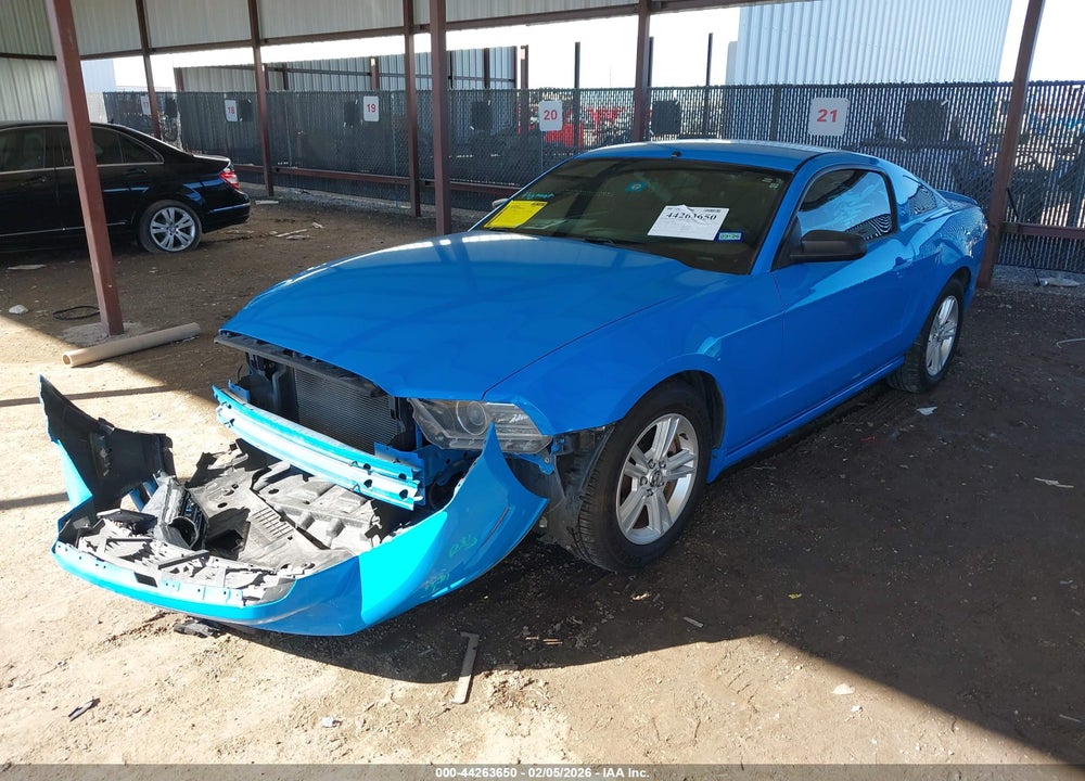 2013 FORD MUSTANG V6 VIN: 1ZVBP8AM2D5282085