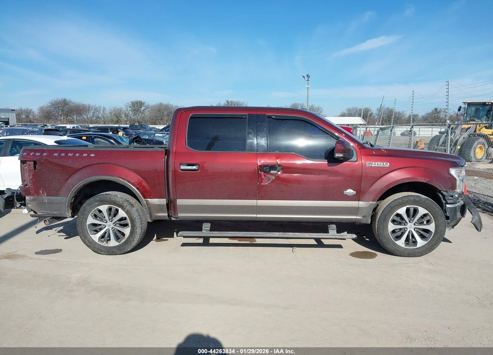 2015 FORD F-150 KING RANCH VIN: 1FTEW1EF3FFB69538