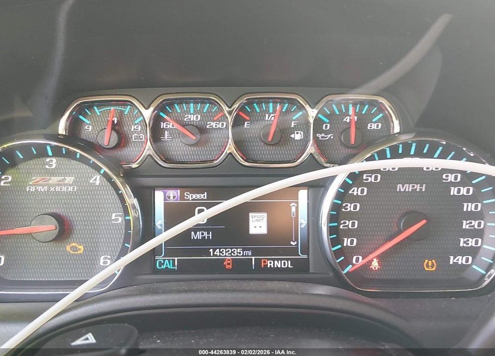 2017 CHEVROLET SILVERADO 1500 2LZ VIN: 3GCUKSECXHG349605