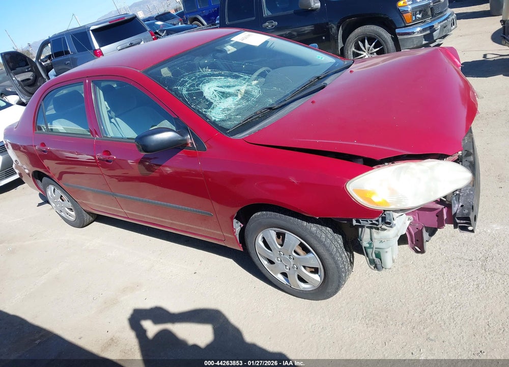 2007 TOYOTA COROLLA CE VIN: JTDBR32E870109194