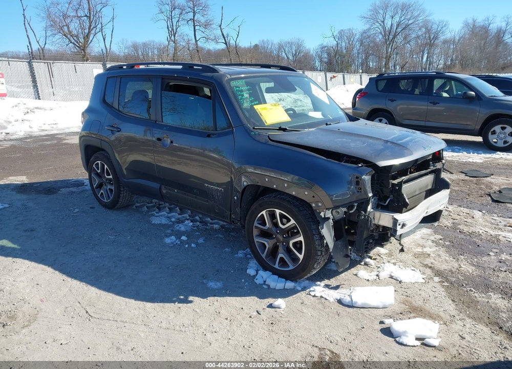 2017 JEEP RENEGADE LATITUDE FWD VIN: ZACCJABB7HPG45071