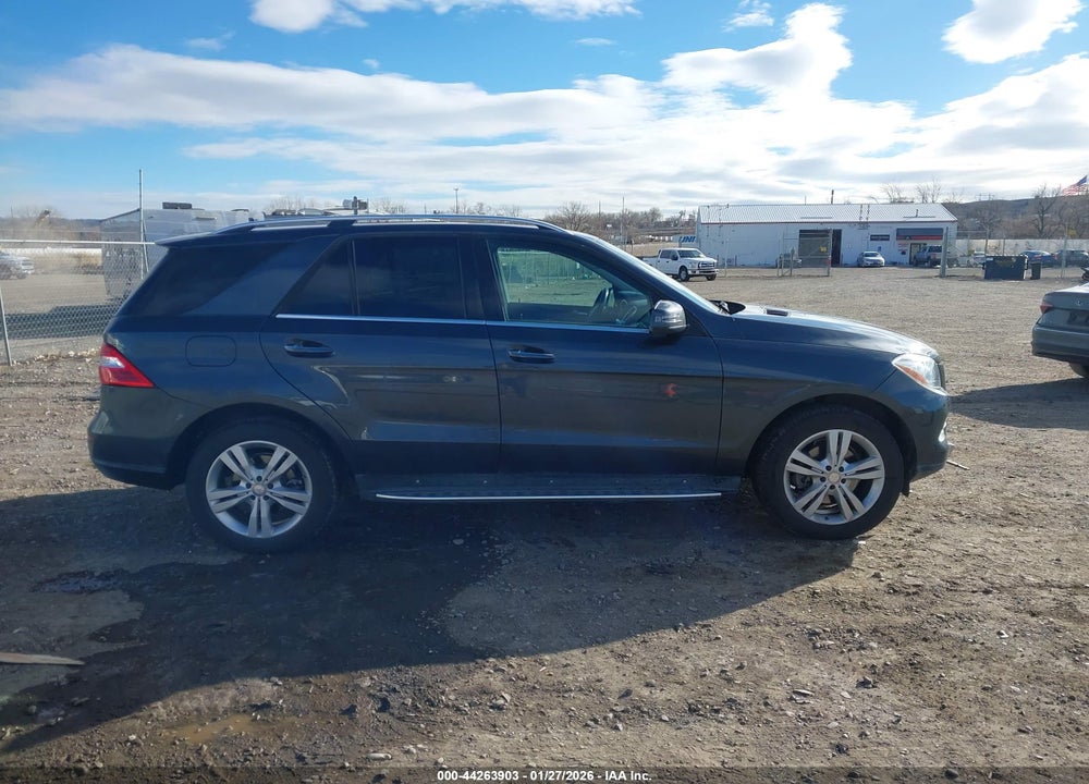 2015 MERCEDES-BENZ ML 350 4MATIC VIN: 4JGDA5HB0FA511160